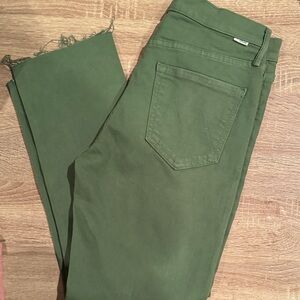 MOTHER Green Women's Jeans